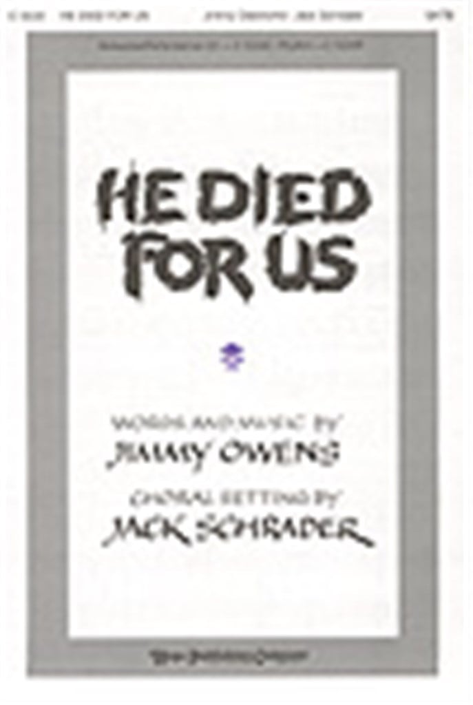 He Died for Us